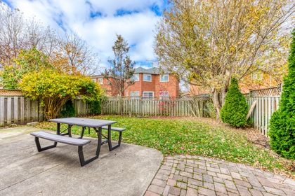 Backyard - 3401 Water Lily Crt., Mississauga - Elite3 & Team at 3401 Water Lily Court, Lisgar, Mississauga