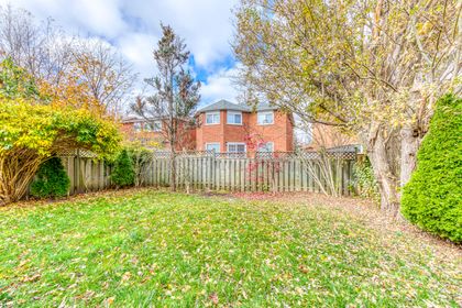 Backyard - 3401 Water Lily Crt., Mississauga - Elite3 & Team at 3401 Water Lily Court, Lisgar, Mississauga