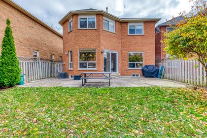 Back - 3401 Water Lily Crt., Mississauga - Elite3 & Team at 3401 Water Lily Court, Lisgar, Mississauga