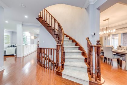 Stairs to 2nd Level - 1564 Pinery Cres., Oakville at 1564 Pinery Crescent, Iroquois Ridge North, Oakville
