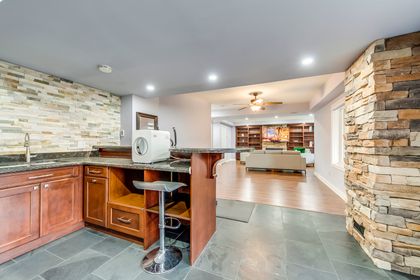 Basement Kitchenette/Wet Bar - 1564 Pinery Cres., Oakville at 1564 Pinery Crescent, Iroquois Ridge North, Oakville