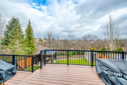 Deck/View - 1564 Pinery Cres., Oakville at 1564 Pinery Crescent, Iroquois Ridge North, Oakville