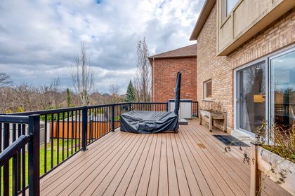 Deck/View - 1564 Pinery Cres., Oakville at 1564 Pinery Crescent, Iroquois Ridge North, Oakville