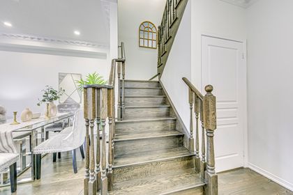 Stairs to 2nd Level – 3078 Janice Dr., Oakville - Elite3 & Team at 3078 Janice Drive, Rural Oakville, Oakville