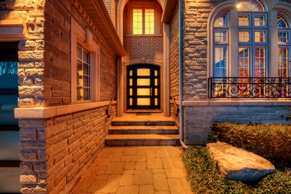 Exterior (Night) - 1548 Pinery Cres., Oakville at 1548 Pinery Crescent, 1009 - JC Joshua Creek, Oakville
