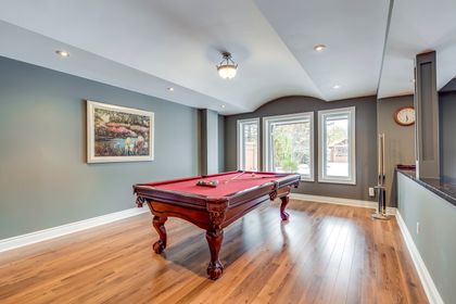 Basement Games Room - 1548 Pinery Cres., Oakville at 1548 Pinery Crescent, 1009 - JC Joshua Creek, Oakville