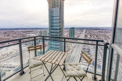 Balcony - 3310 - 4011 Brickstone Mews, Mississauga at 3310 - 4011 Brickstone Mews, City Centre, Mississauga