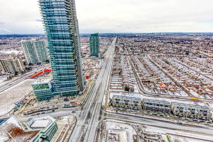 Balcony Views - 3310 - 4011 Brickstone Mews, Mississauga at 3310 - 4011 Brickstone Mews, City Centre, Mississauga