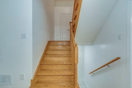 Stairs to 2nd Level - 36 Tideland Dr., Brampton at 36 Tideland Drive, Fletcher's Meadow, Brampton