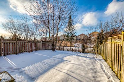 Backyard - 36 Tideland Dr., Brampton at 36 Tideland Drive, Fletcher's Meadow, Brampton