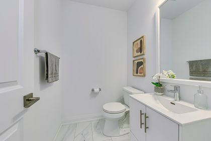 Powder Room - 4019 Sixth Line, Oakville - Elite3 & Team at 4019 Sixth Line, 1008 - GO Glenorchy, Oakville