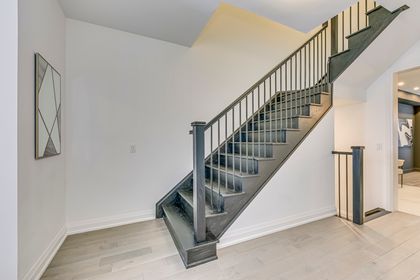 Stairs to 2nd Level - 4019 Sixth Line, Oakville - Elite3 & Team at 4019 Sixth Line, 1008 - GO Glenorchy, Oakville
