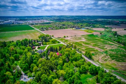 Overhead View - 9416 5 Side Rd., Milton at 9416 5 Side Road, Esquesing, Milton