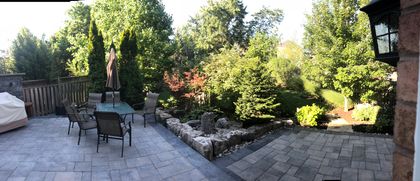 Patio & Backyard - 2020 Joshuas Creek Dr., Oakville at 2020 Joshuas Creek Drive, 1009 - JC Joshua Creek, Oakville
