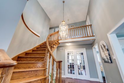 Stairs to 2nd Level - 1186 Windrush Dr., Oakville at 1186 Windrush Drive, Glen Abbey, Oakville