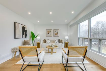 Living Room - 45 Hepworth Dr., Etobicoke at 45 Hepworth Drive, Willowridge-Martingrove-Richview, Toronto