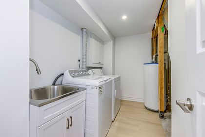 Basement Laundry - 45 Hepworth Dr., Etobicoke at 45 Hepworth Drive, Willowridge-Martingrove-Richview, Toronto