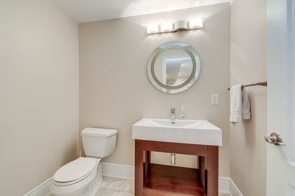 Basement 2pc Bath - 1385 Arrowhead Rd., Oakville at 1385 Arrowhead Road, 1009 - JC Joshua Creek, Oakville