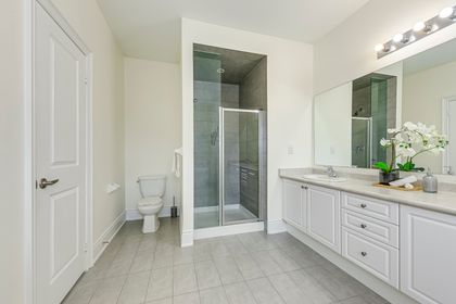 Primary Bedroom Ensuite - 3184 William Rose Way, Oakville at 3184 William Rose Way, 1010 - JM Joshua Meadows, Oakville