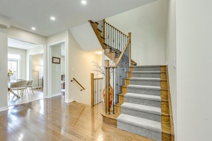 Stairs to 2nd Level - 3133 Hiram Terr., Oakville at 3133 Hiram Terrace, 1008 - GO Glenorchy, Oakville