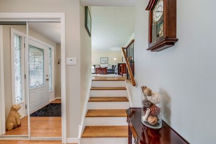 Stairs to Main Level - 201 Arichat Rd., Oakville at 201 Arichat Road, Eastlake, Oakville