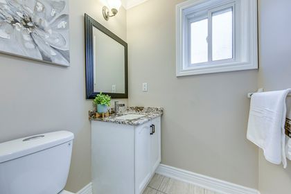 Powder Room - 2580 Andover Rd., Oakville at 2580 Andover Road, 1015 - RO River Oaks, Oakville