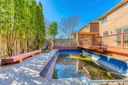 Deck & Backyard - 2580 Andover Rd., Oakville at 2580 Andover Road, 1015 - RO River Oaks, Oakville