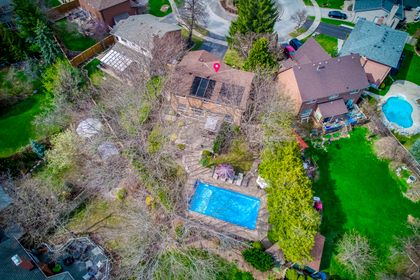 Overhead View - 1448 Ivy Crt., Oakville at 1448 Ivy Court, 1005 - FA Falgarwood, Oakville