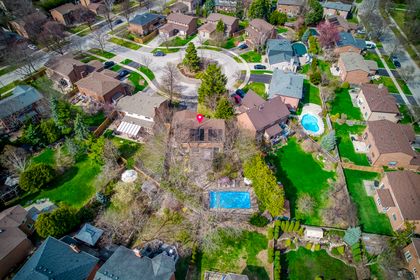 Overhead View - 1448 Ivy Crt., Oakville at 1448 Ivy Court, 1005 - FA Falgarwood, Oakville