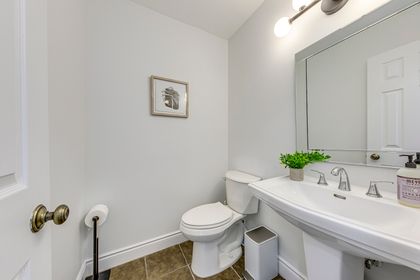 Powder Room - 2075 Banbury Cres., Oakville at 2075 Banbury Cres,, River Oaks, Oakville