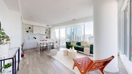Living Area - 3202 - 197 Yonge St., Toronto - Elite3 & Team at 3202 - 197 Yonge Street, Church-Yonge Corridor, Toronto