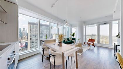 Kitchen & Dining Area - 3202 - 197 Yonge St., Toronto - Elite3 & Team at 3202 - 197 Yonge Street, Church-Yonge Corridor, Toronto