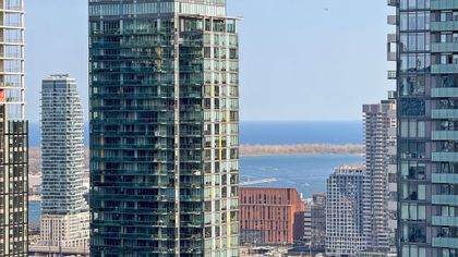 Balcony Views - 3202 - 197 Yonge St., Toronto - Elite3 & Team at 3202 - 197 Yonge Street, Church-Yonge Corridor, Toronto