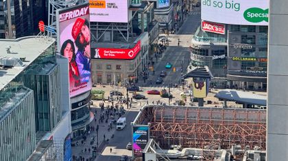 Balcony Views - 3202 - 197 Yonge St., Toronto - Elite3 & Team at 3202 - 197 Yonge Street, Church-Yonge Corridor, Toronto