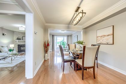 Dining Room - 3362 Fenwick Cres., Mississauga at 3362 Fenwick Crescent, Erin Mills, Mississauga