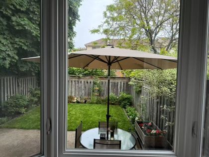Backyard - 3362 Fenwick Cres., Mississauga at 3362 Fenwick Crescent, Erin Mills, Mississauga