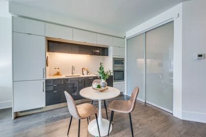 Kitchen & Dining Area  - 612 - 1 Edgewater Dr., Toronto - Elite3 & Team at 612 - 1 Edgewater Drive, Waterfront Communities C1, Toronto