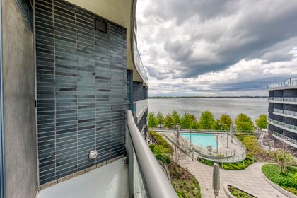 Balcony Views  - 612 - 1 Edgewater Dr., Toronto - Elite3 & Team at 612 - 1 Edgewater Drive, Waterfront Communities C1, Toronto