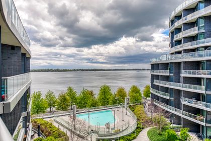 Balcony Views  - 612 - 1 Edgewater Dr., Toronto - Elite3 & Team at 612 - 1 Edgewater Drive, Waterfront Communities C1, Toronto