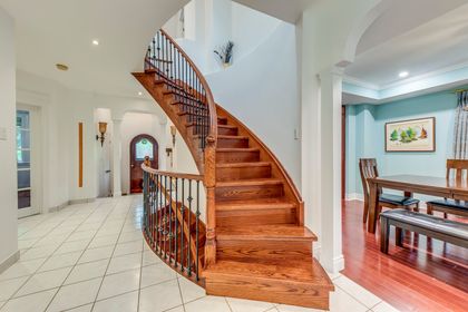 Stairs to 2nd Level - 398 Maple Grove Dr., Oakville at 398 Maple Grove Drive, Eastlake, Oakville
