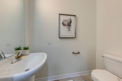 Powder Room - 115 Preston Meadows Ave., Mississauga at 115 Preston Meadows Avenue, Hurontario, Mississauga