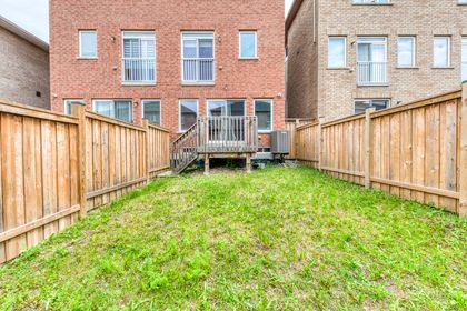 Backyard - 115 Preston Meadows Ave., Mississauga at 115 Preston Meadows Avenue, Hurontario, Mississauga