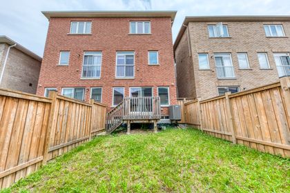 Back - 115 Preston Meadows Ave., Mississauga at 115 Preston Meadows Avenue, Hurontario, Mississauga