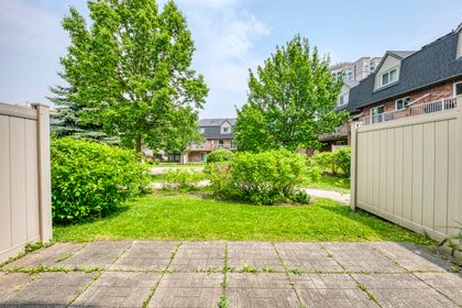 Patio / Backyard - 33 - 180 Forum Dr., Mississauga at 33 - 180 Forum Drive, Hurontario, Mississauga