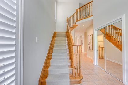 Stairs to 2nd Level - 2337 Hilda Dr., Oakville at 2337 Hilda Drive, 1009 - JC Joshua Creek, Oakville