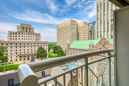 Balcony Views - 903 - 100 Hayden St., Toronto - Elite3 & Team at 903 - 100 Hayden Street, Church-Yonge Corridor, Toronto