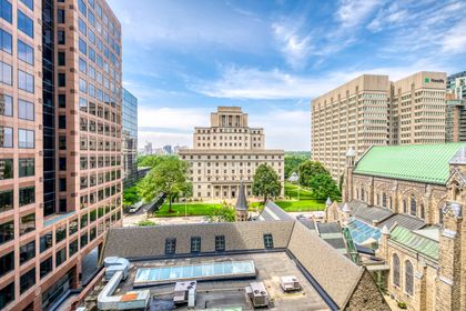 Balcony Views - 903 - 100 Hayden St., Toronto - Elite3 & Team at 903 - 100 Hayden Street, Church-Yonge Corridor, Toronto