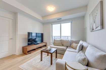 Living Room - 3120 - 8 Nahani Way, Mississauga at 3120 - 8 Nahani Way, Hurontario, Mississauga