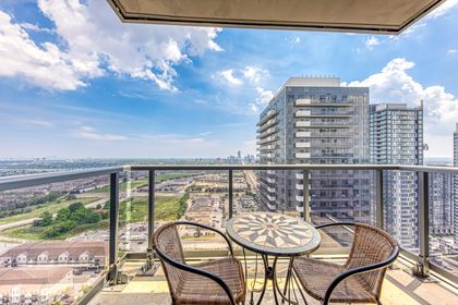 Balcony - 3120 - 8 Nahani Way, Mississauga at 3120 - 8 Nahani Way, Hurontario, Mississauga
