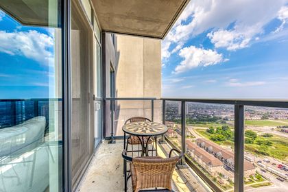 Balcony - 3120 - 8 Nahani Way, Mississauga at 3120 - 8 Nahani Way, Hurontario, Mississauga